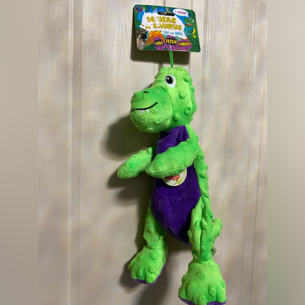 Bow wow  Dinosaur With Squeaker.